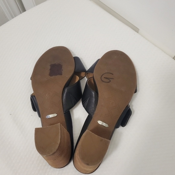 EC Vionic Lorne Black Leather Crisscross Sandals Size 10, Business, Clas… - Picture 14 of 15